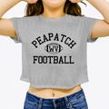 Peapatch West Virginia Football Women's Crop Top additional view 3