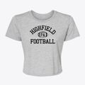 Highfield Pennsylvania Football Women's Crop Top additional view 1