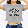 Highfield Pennsylvania Football Women's Crop Top additional view 3