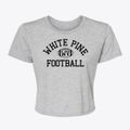 White Pine West Virginia Football Women's Crop Top additional view 1