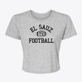 El Sauz Texas Football Women's Crop Top additional view 1