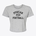 Powcan Virginia Football Women's Crop Top additional view 1