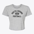 South Spring New Mexico Football Women's Crop Top additional view 1