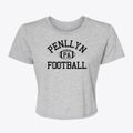 Penllyn Pennsylvania Football Women's Crop Top additional view 1
