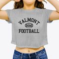 Valmont New Mexico Football Women's Crop Top additional view 3