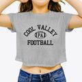 Cool Valley Pennsylvania Football Women's Crop Top additional view 3