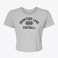 Burntside Lake Minnesota Football Women's Crop Top additional view 1