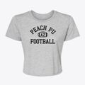 Peach Pu Arizona Football Women's Crop Top additional view 1