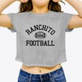 Ranchito New Mexico Football Women's Crop Top additional view 3