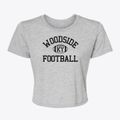 Woodside Kentucky Football Women's Crop Top additional view 1