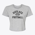 Weslaco Texas Football Women's Crop Top additional view 1
