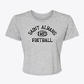 St. Albans Maine Football Women's Crop Top additional view 1