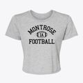 Montrose Iowa Football Women's Crop Top additional view 1