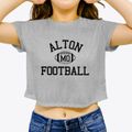Alton Missouri Football Women's Crop Top additional view 3
