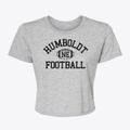 Humboldt Nebraska Football Women's Crop Top additional view 1