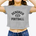 Hendren Wisconsin Football Women's Crop Top additional view 3