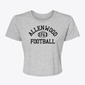 Allenwood Pennsylvania Football Women's Crop Top additional view 1