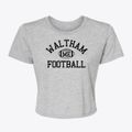 Waltham Maine Football Women's Crop Top additional view 1