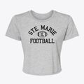 Ste. Marie Illinois Football Women's Crop Top additional view 1