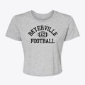 Beyerville Arizona Football Women's Crop Top additional view 1