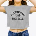 Nottingham Pennsylvania Football Women's Crop Top additional view 3