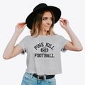 Pine Hill Maine Football Women's Crop Top additional view 2
