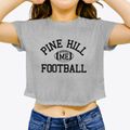 Pine Hill Maine Football Women's Crop Top additional view 3