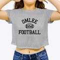 Omlee New Mexico Football Women's Crop Top additional view 3
