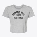 Ermont Mill Montana Football Women's Crop Top additional view 1