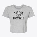 Taloah Oklahoma Football Women's Crop Top additional view 1