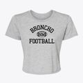 Broncho New Mexico Football Women's Crop Top additional view 1