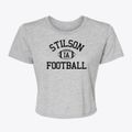 Stilson Iowa Football Women's Crop Top additional view 1