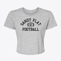 Sandy Flat South Carolina Football Women's Crop Top additional view 1
