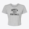 Bogota Illinois Football Women's Crop Top additional view 1