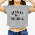 Beazley Virginia Football Women's Crop Top additional view 3