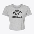 Armilda West Virginia Football Women's Crop Top additional view 1
