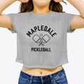 Mapledale Pennsylvania Pickleball Women's Crop Top additional view 3