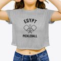 Egypt Maine Pickleball Women's Crop Top additional view 3