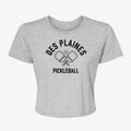 Des Plaines Illinois Pickleball Women's Crop Top additional product view 1