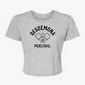 Desdemona Texas Pickleball Women's Crop Top additional view 1