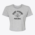 St. Albans Maine Pickleball Women's Crop Top additional view 1