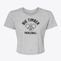 Big Timber Montana Pickleball Women's Crop Top additional view 1