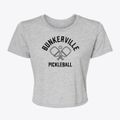 Bunkerville Nevada Pickleball Women's Crop Top additional product view 1