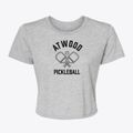 Atwood Kansas Pickleball Women's Crop Top additional view 1