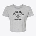 Grand Haven Michigan Pickleball Women's Crop Top additional view 1