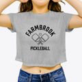 Farmbrook Pennsylvania Pickleball Women's Crop Top additional product view 3