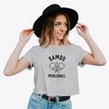 Samos Virginia Pickleball Women's Crop Top additional product view 2