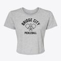Bridge City Texas Pickleball Women's Crop Top additional view 1