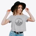Illinois Icon Women's Crop Top additional product view 2