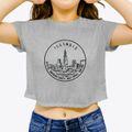 Illinois Icon Women's Crop Top additional product view 3